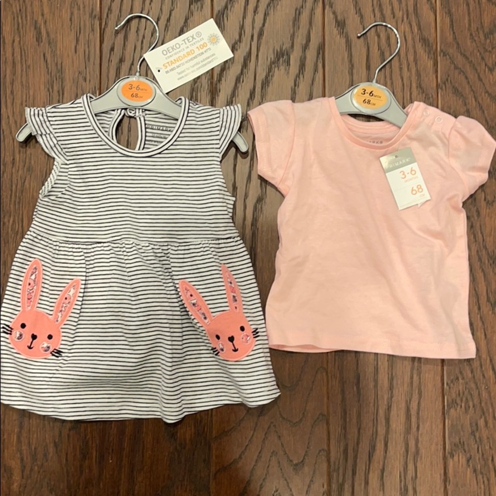 Girls 3-6 month clothes